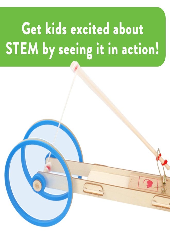 STEM Inventions STEM Kit - 3 DIY Car Projects Powered by Rubber Bands, a Solar Cell, and a Mousetrap - STEM Kits for Kids Ages 8-14 - Educational DIY Kit for Classroom, Homeschool, Science Projects, or Gifts - Image 4